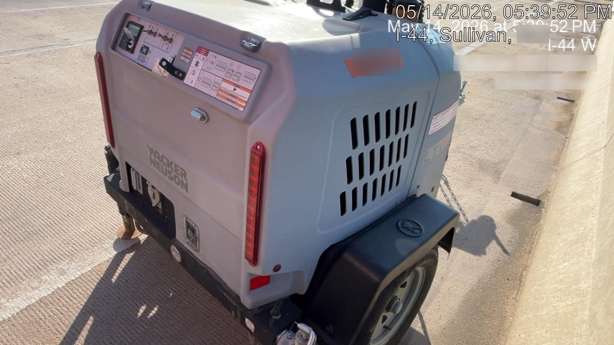 2019 Wacker Neuson LTV6L-MH Wacker Neuson LTV6L Mobile Light Tower w/Fuel Level Sensor Installed
