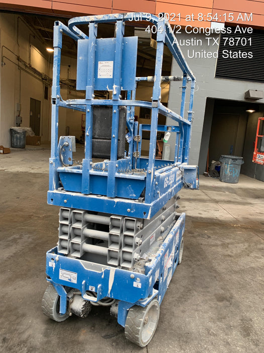 2020 Genie GS-1930 Solid Non Marking Tires, Beacon, Folding rails with half height swing gate