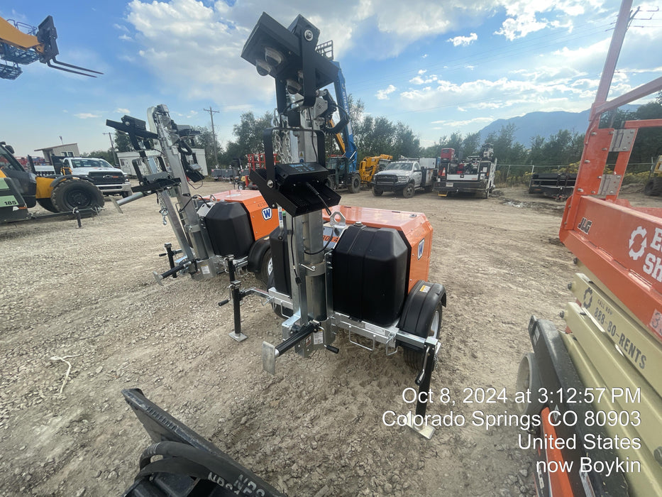 2024 Wanco WLTT-4MM4K Diesel, Deep Sea Controller, Shore Power Plug, Auto Start, (4) 350W LED Floodlights, 4kW Generator, 60 Gal Fuel Tank, 2" Ball, T3