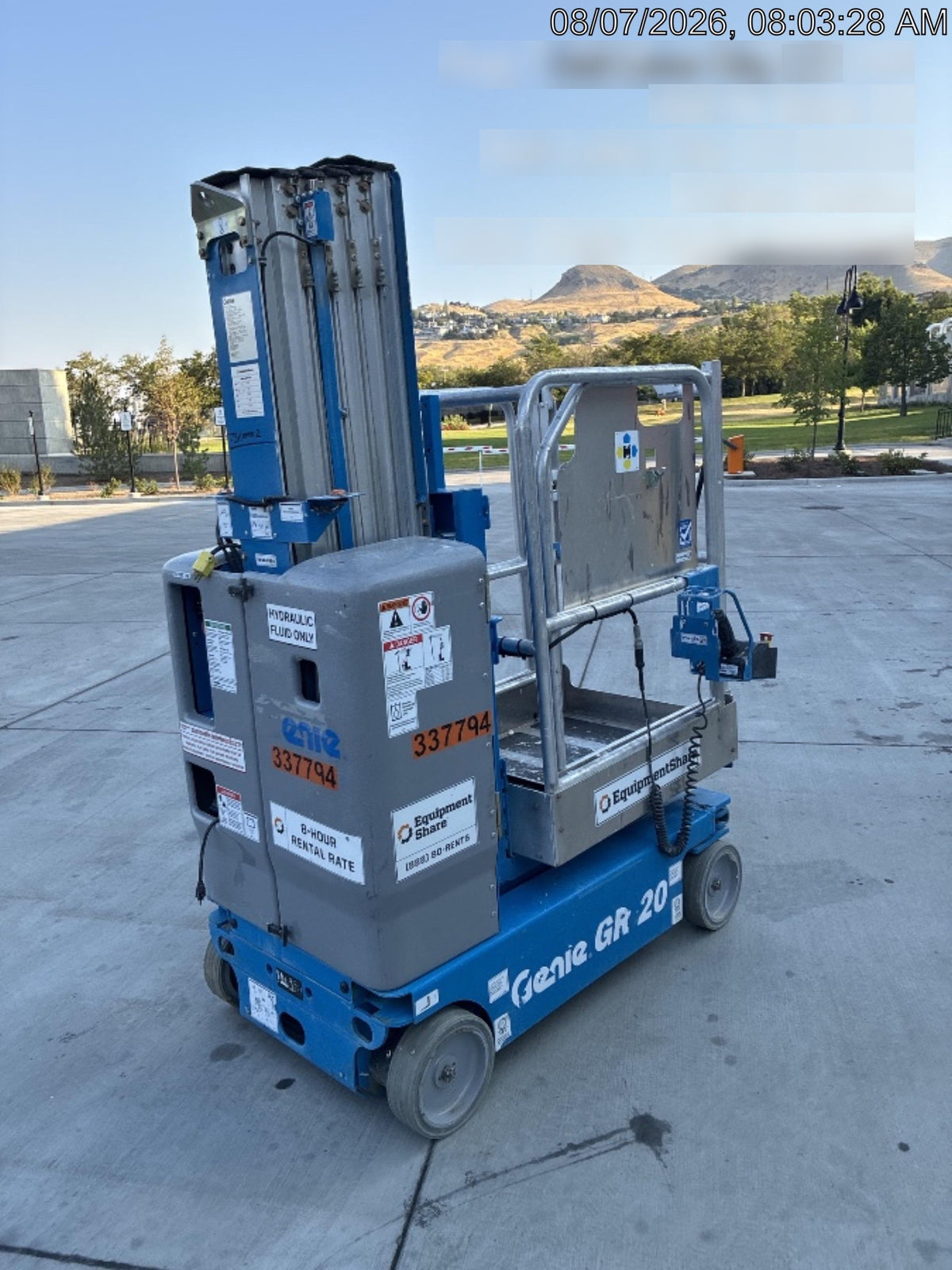 2023 GENIE GR-20
