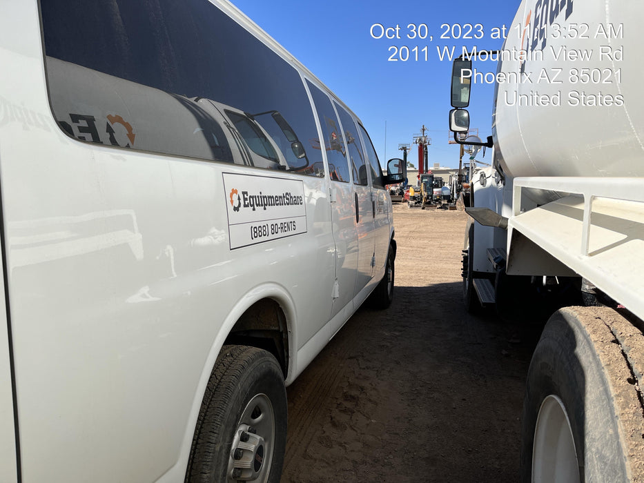 2023 GMC Savana 3500 - Rental