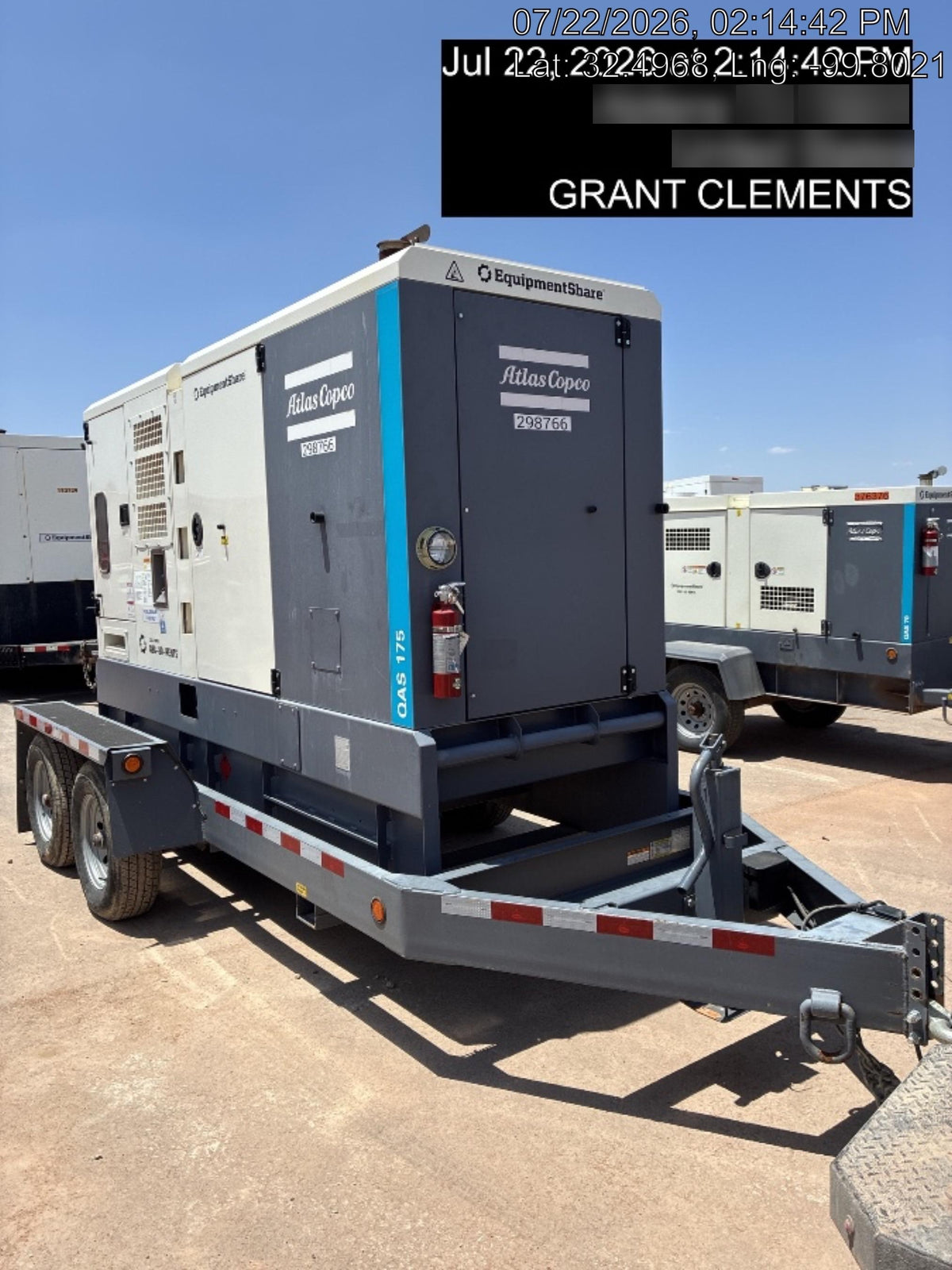 2023 ATLAS COPCO QAS 175