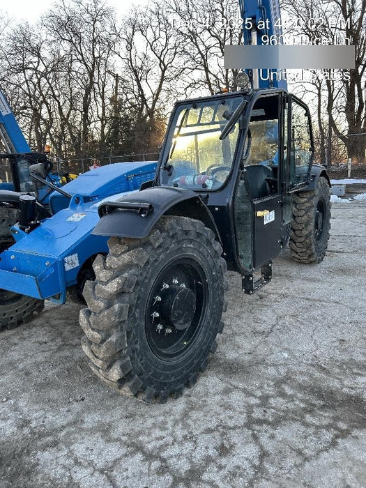 2019 Genie GTH-844 Cab/Heat/AC, Solid RT Tires, LED Work Lights, Beacon 60" QA Carriage, 48" Forks