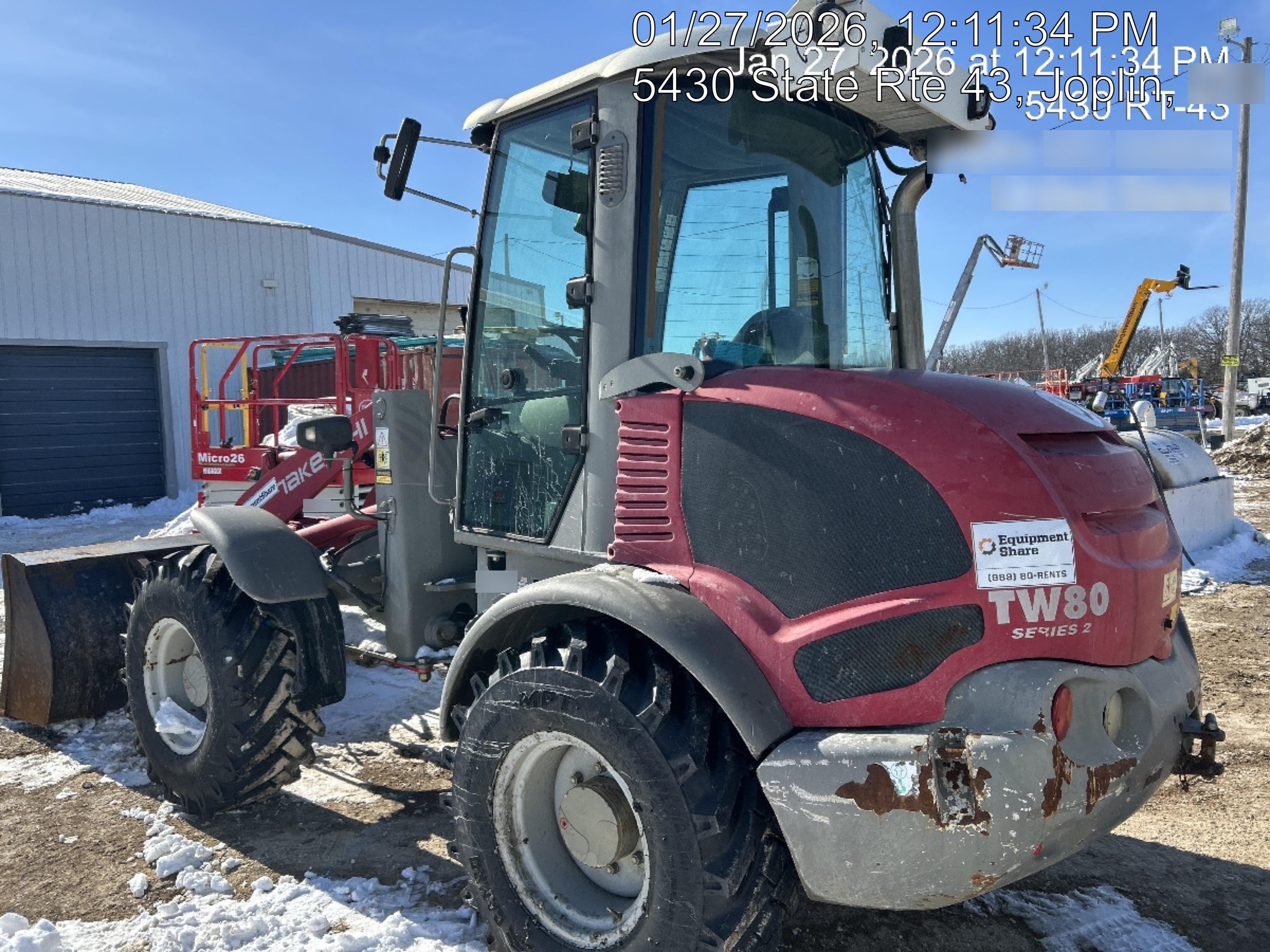 2015 Takeuchi TW80 TAKEUCHI TW80C2HS