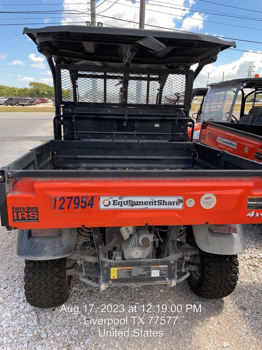 2021 Kubota RTV-X1140WL-H Canopy, Diesel, 4 Passanger, Windshield, Mirror, Backup Alarm, Beacon