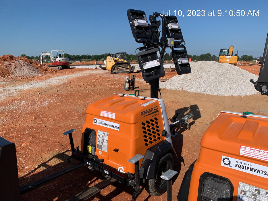 2023 Generac MLT2 Diesel, Flex Switch 120V Input, Powerzone Controller, (4) 320W LED Lights, 4kW Generator, 39.9 Gal Fuel Tank, 2" Ball, T3