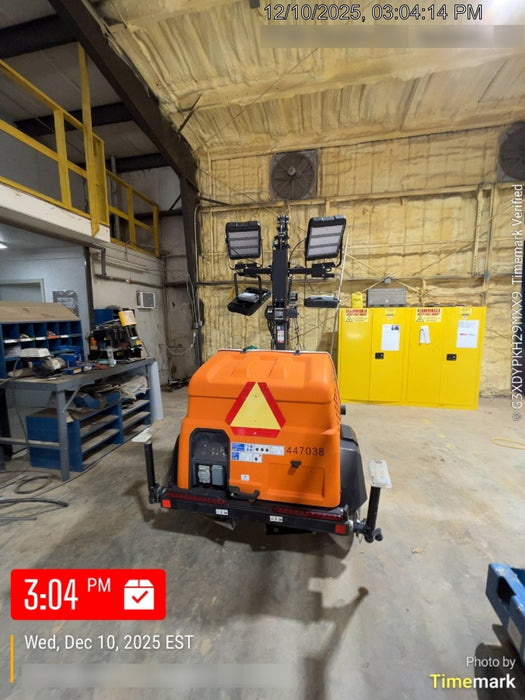 2024 Generac MLT6SKDS-STD4 ELEC WINCH Diesel, Electric Winch Mast, Powerzone Controller, (4) 320W LED Lights, 4kW Generator, 39.9 Gal Fuel Tank, 2" pintle, T3