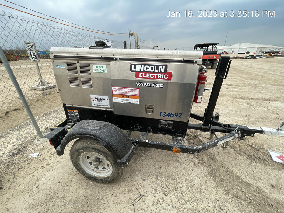 2021 Lincoln Electric Vantage 322 Ready Pak 3