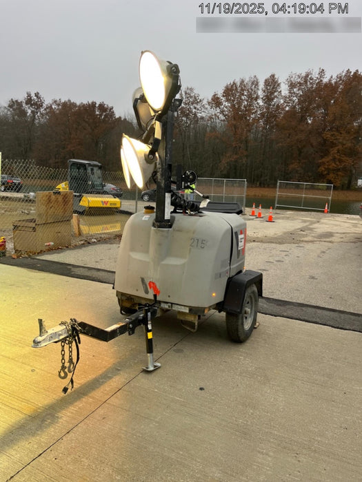 2019 Wacker Neuson LTV6L-MH Wacker Neuson LTV6L Mobile Light Tower w/Fuel Level Sensor Installed