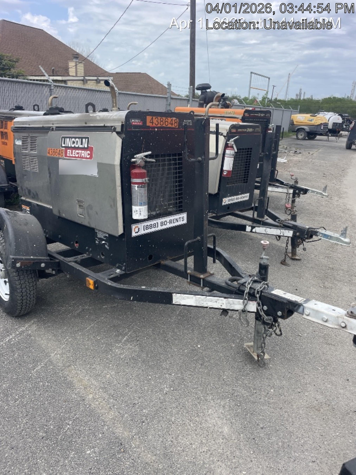 2024 Lincoln Electric LE400 Kubota V1505, Trlr, Cable Rack, Light Kit, ES Decals, T3