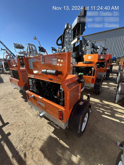 2024 Wanco WLTT-4MM4K Diesel, Deep Sea Controller, Shore Power Plug, Auto Start, (4) 350W LED Floodlights, 4kW Generator, 60 Gal Fuel Tank, 2" Ball, T3