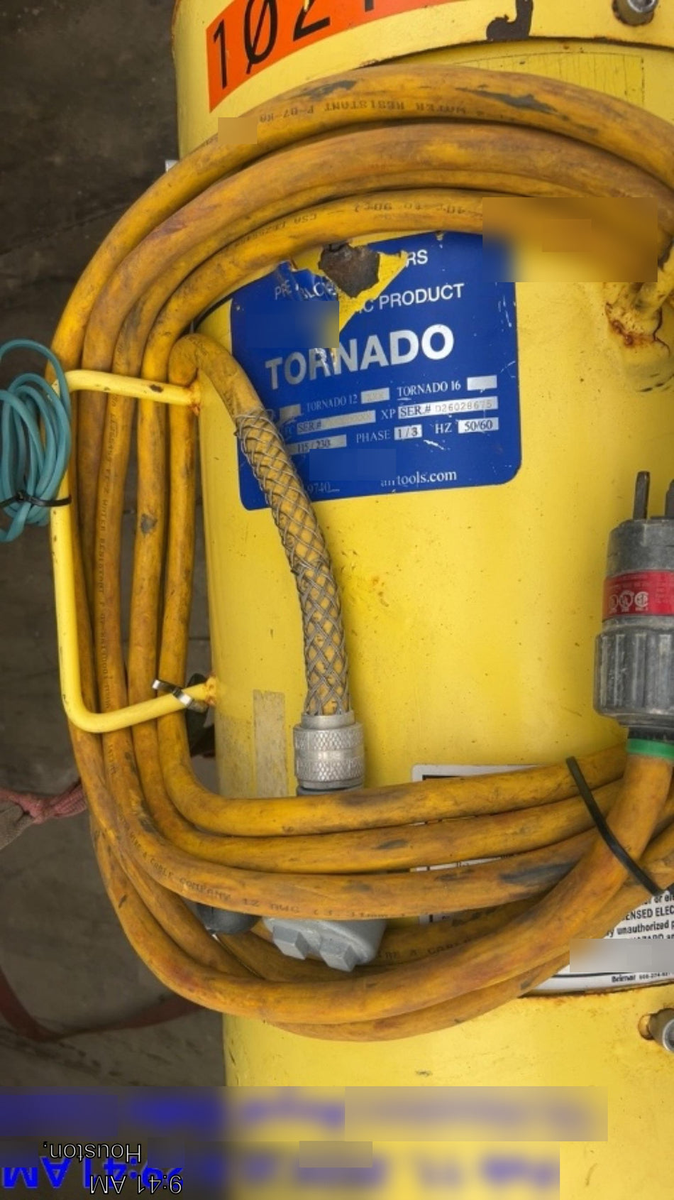 2020 TEXAS PNEUMATIC TOOLS, INC. TB-12-EXP