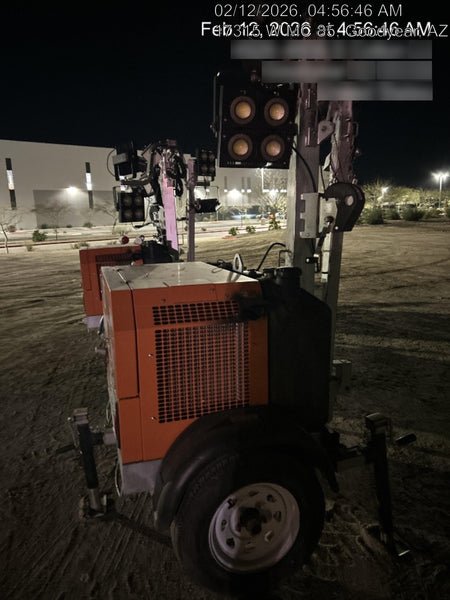 2024 Wanco WLTT-4MM4K Diesel, Deep Sea Controller, Shore Power Plug, Auto Start, (4) 350W LED Floodlights, 4kW Generator, 60 Gal Fuel Tank, 2" Ball, T3