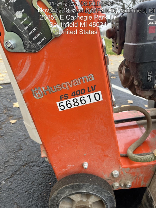 2025 HUSQVARNA FS 400 LV