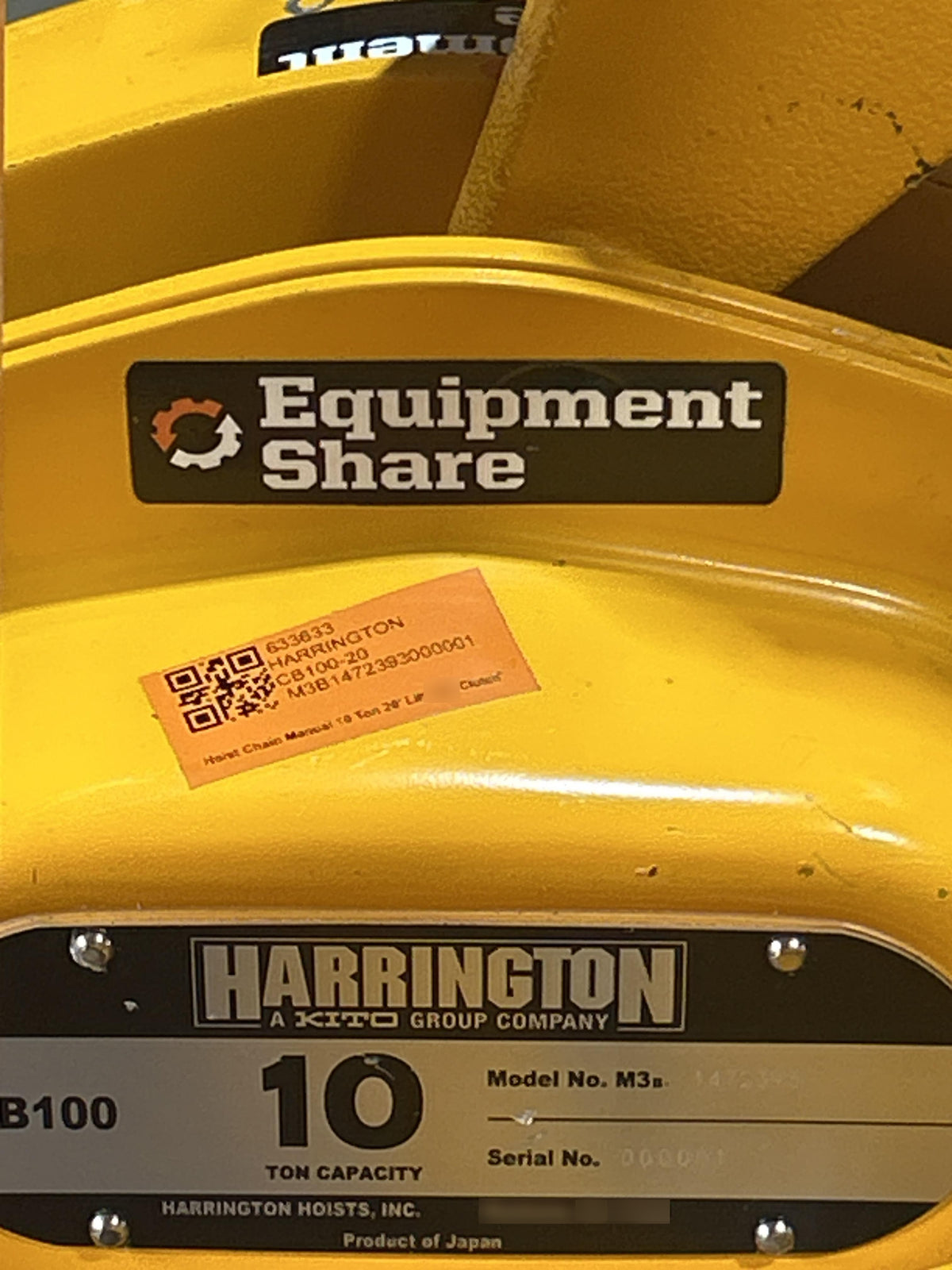 2026 HARRINGTON CB100-20