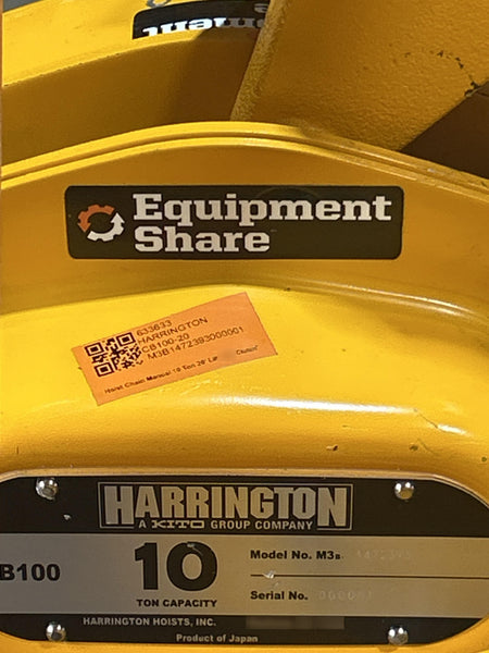 2026 HARRINGTON CB100-20