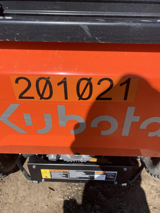 2022 Kubota RTV-X1140W-H Plastic Canopy, Windshield Acrylic Clear, LED Strobe Light, Wire Harness Kit, Back up Alarm