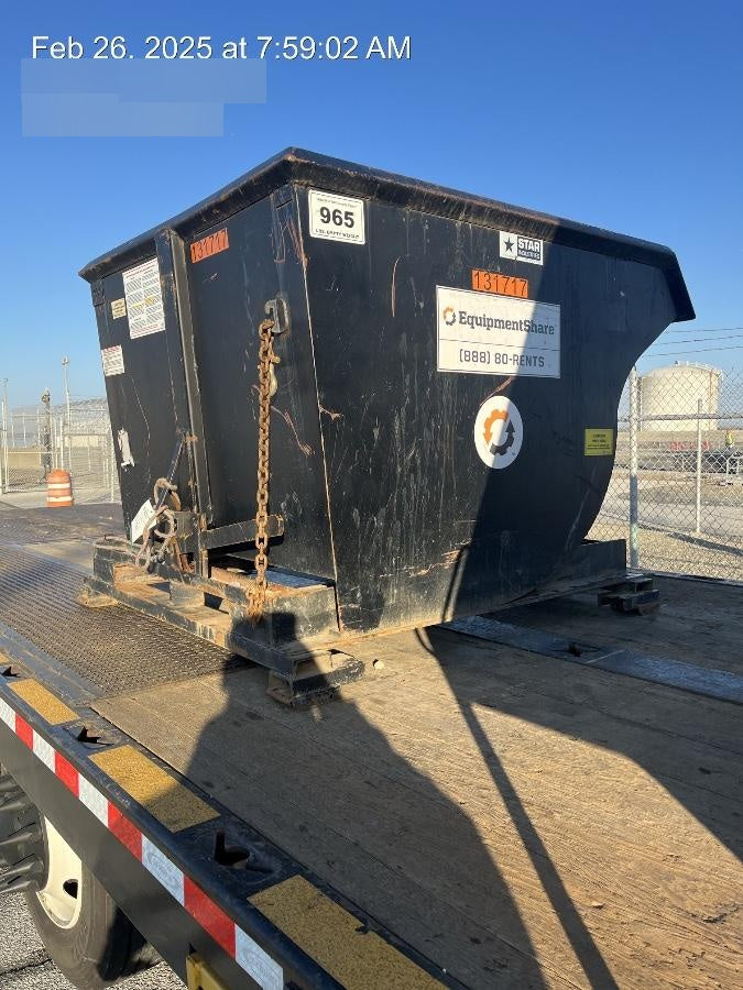 2021 STAR INDUSTRIES M-1820 - Self-Dump Hopper