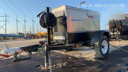 2019 Lincoln Electric Vantage 322 Ready-Pak 3, Two Wheel Trailer, Fender and Light Kit, Cable Rack