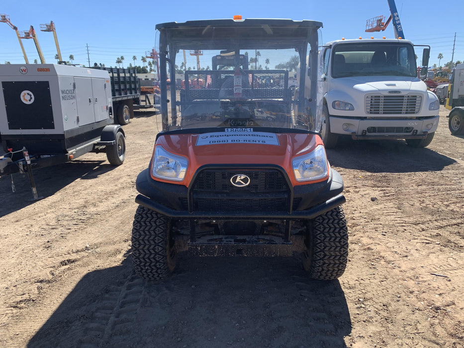 2021 Kubota RTV-X1140W-H Plastic Canopy, Windshield Acrylic Clear, LED Strobe Light, Wire Harness Kit, Back up Alarm
