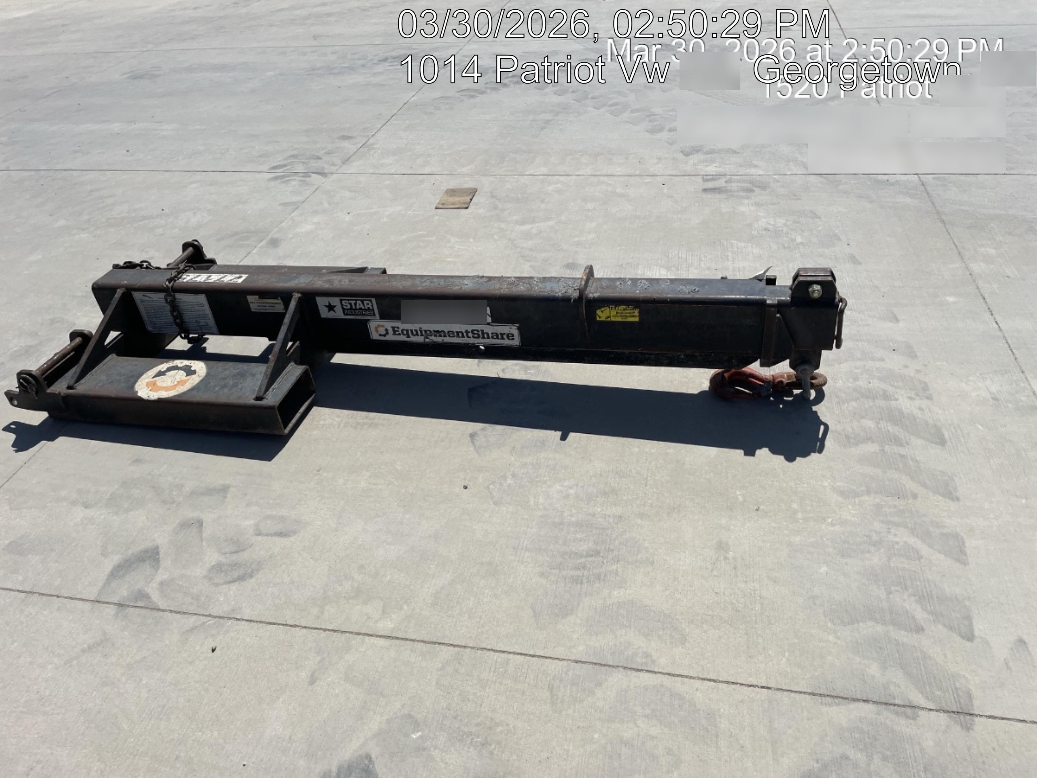 2020 STAR INDUSTRIES M1360B - Star JIB Boom