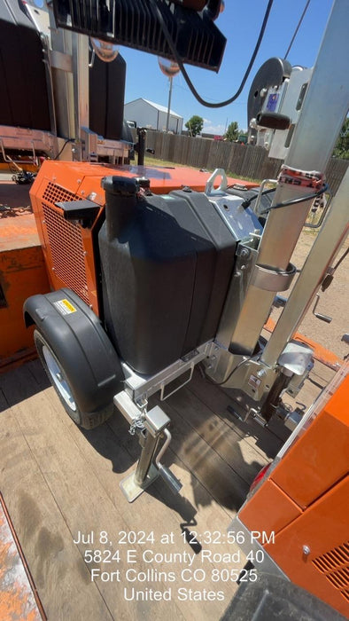 2024 Wanco WLTT-4MM4K Diesel, Deep Sea Controller, Shore Power Plug, Auto Start, (4) 350W LED Floodlights, 4kW Generator, 60 Gal Fuel Tank, 2" Ball, T3