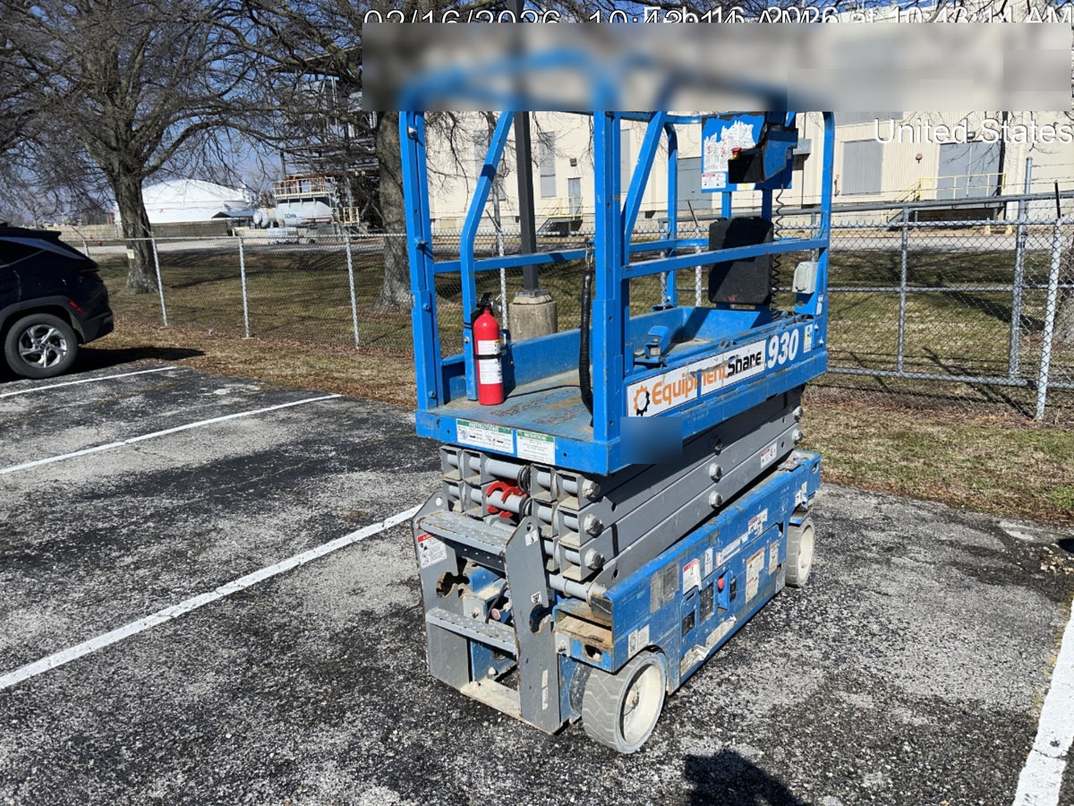2018 Genie GS-1930 Genie GS-1930 w/Fixed Rail, Chain Entry