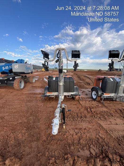 2024 Wanco WLTT-4MM4K Diesel, Deep Sea Controller, Shore Power Plug, Auto Start, (4) 350W LED Floodlights, 4kW Generator, 60 Gal Fuel Tank, 2" Ball, T3