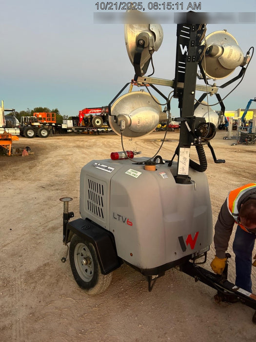 2018 Wacker Neuson LTV6L-MH Wacker Neuson LTV6L Mobile Light Tower w/Fuel Level Sensor Installed