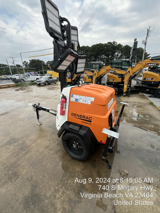 2023 Generac MLT2 Diesel, Flex Switch 120V Input, Powerzone Controller, 
(4) 320W LED Lights, 4kW Generator, 39.9 Gal Fuel Tank, 2" Ball, T3