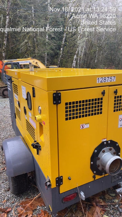 2021 ATLAS COPCO PAS 100 HF CS Enclosed
