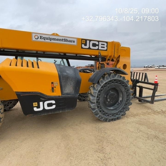 2020 JCB 509-42 Canopy, Solid Tires, Work Lights, Beacon, Aux Hydraulics, Back up Alarm, Lifting Eye, ES Decals