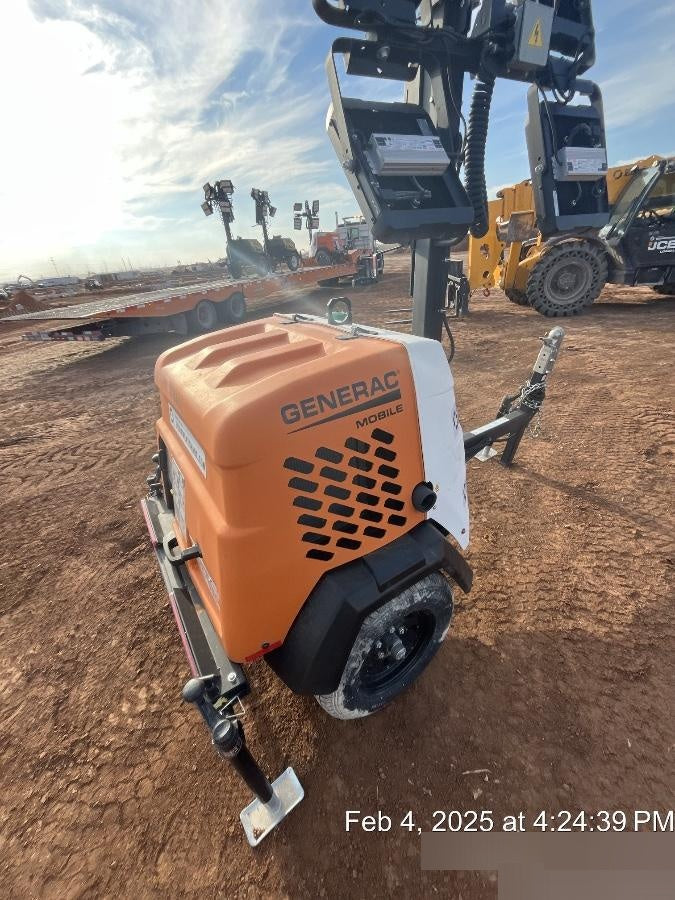 2023 Generac MLT2 Diesel, Flex Switch 120V Input, Powerzone Controller, 
(4) 320W LED Lights, 4kW Generator, 39.9 Gal Fuel Tank, 2" Ball, T3