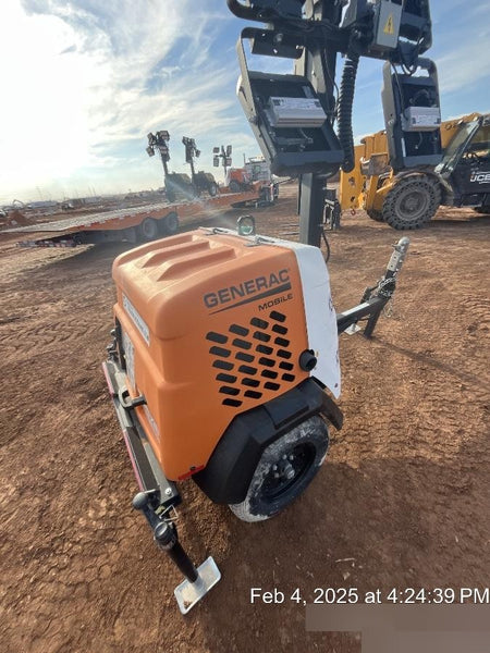 2023 Generac MLT2 Diesel, Flex Switch 120V Input, Powerzone Controller, 
(4) 320W LED Lights, 4kW Generator, 39.9 Gal Fuel Tank, 2" Ball, T3
