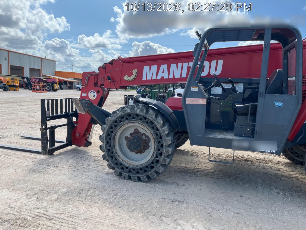 2018 Manitou MTA10055 MTA10055 - 120 HP T4, Canopy, Worklights/Strobe, Beacon, 66" Carriage, 60" Forks, Solid Tires, Lift Hook, Aux Hydraulics