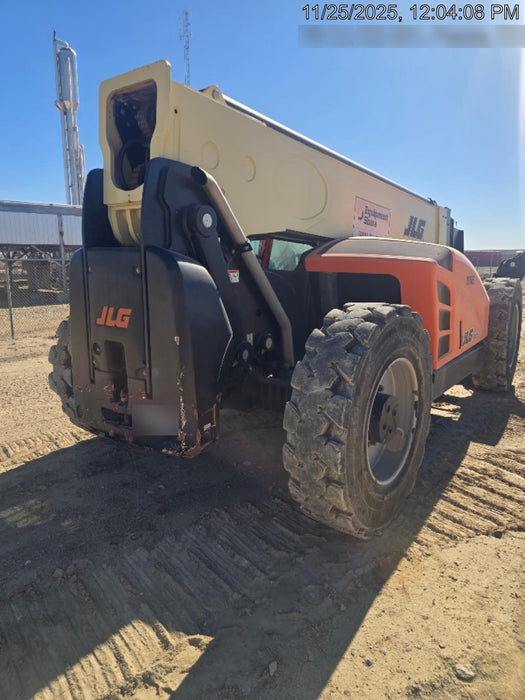 2019 JLG 1255 JLG 1255 T4F w/Full Cab, HVAC, Solid Tires, Work Lights/Beacon, 60" Carriage/Forks