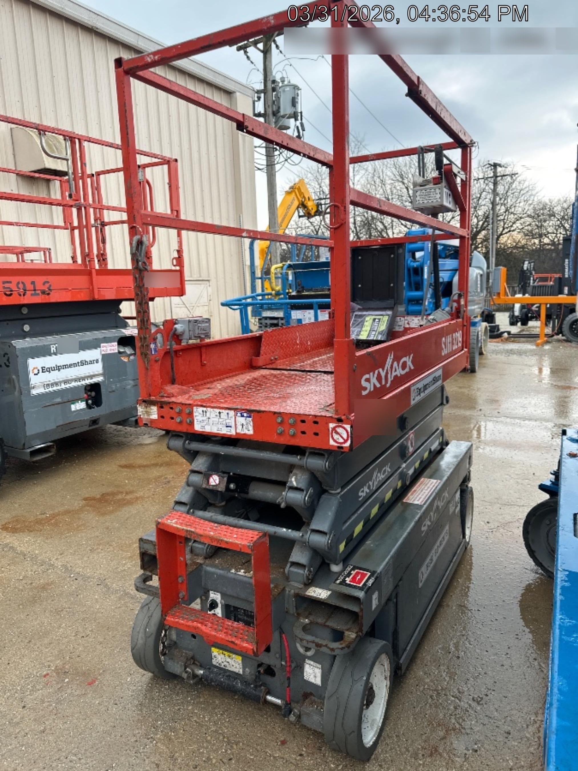 2018 Skyjack SJIII-3219 Standard Rental Specs
