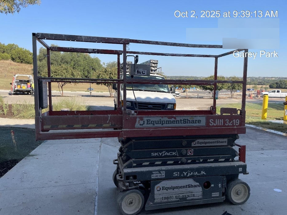 2019 Skyjack SJIII-3219 Standard w/Trojan Batteries