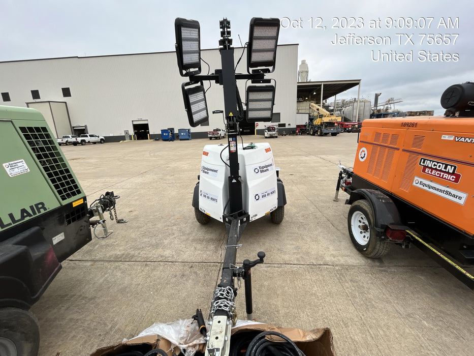 2023 Generac MLT2 Diesel, Flex Switch 120V Input, Powerzone Controller, (4) 320W LED Lights, 4kW Generator, 39.9 Gal Fuel Tank, 2" Ball, T3