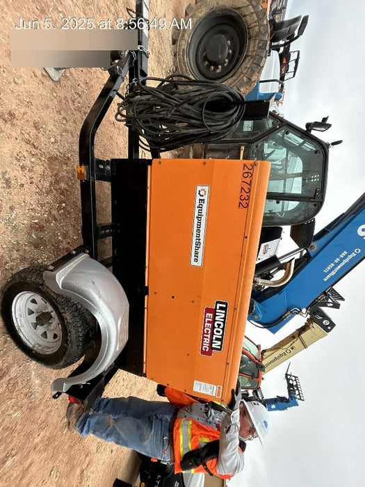 2022 Lincoln Electric LE400 Kubota V1505, Trlr, Cable Rack, Light Kit, ES Decals, T3