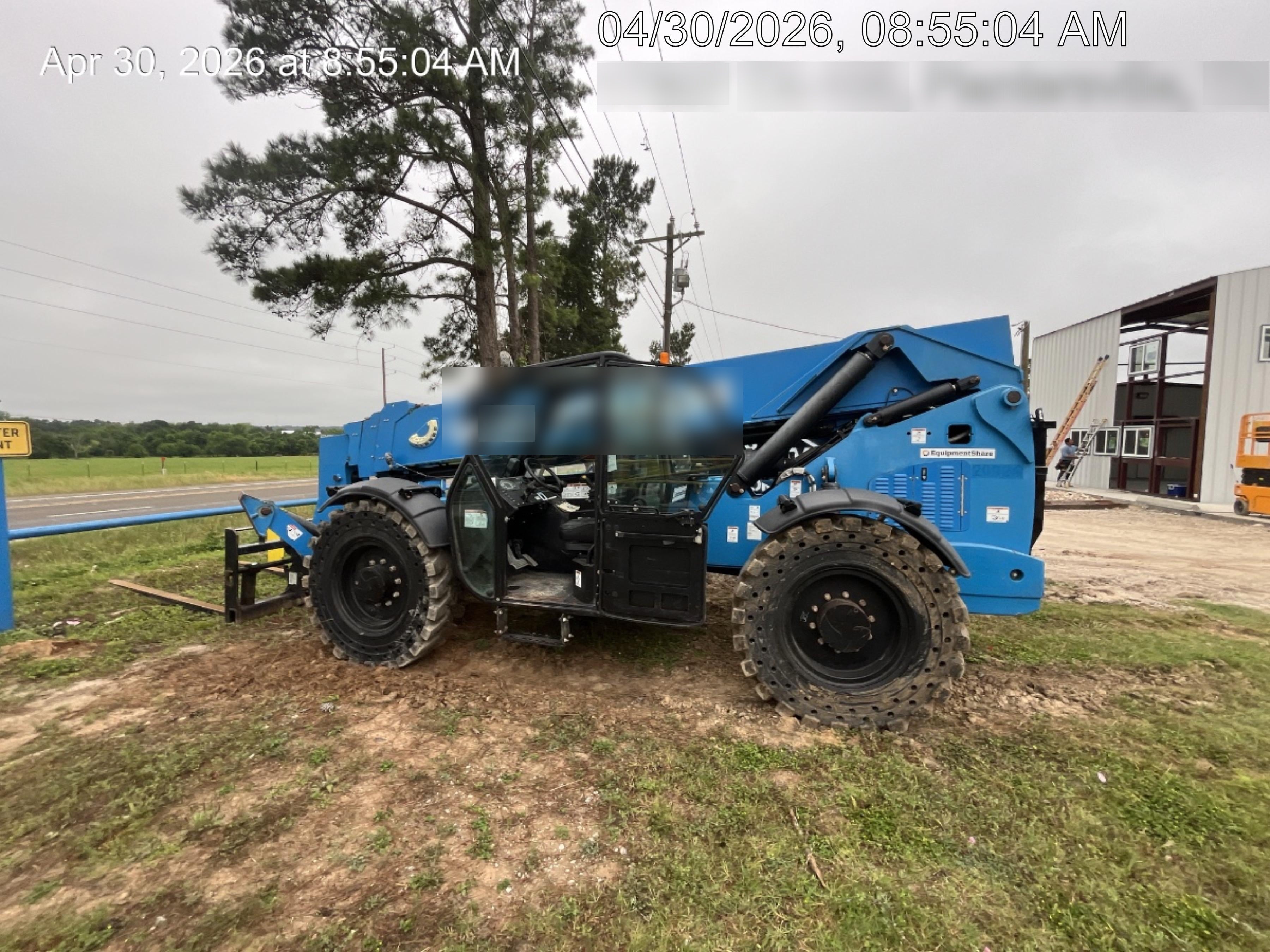 2019 Genie GTH-1056 Genie GTH-1056 w/CAB, Solid Tires, Work Lights, 60" carriage/forks, cab mesh, beacon