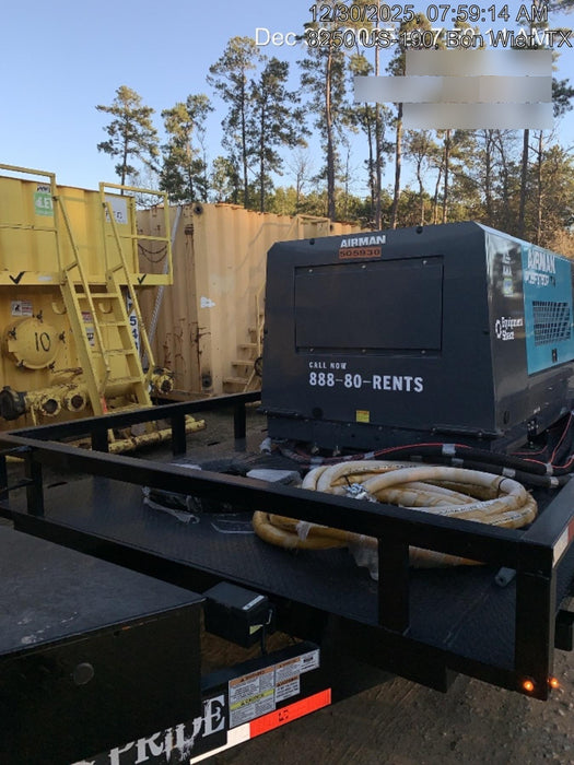 2025 TEXAS PRIDE TRAILERS 18'-20' Lowboy Sand Blasting Unit