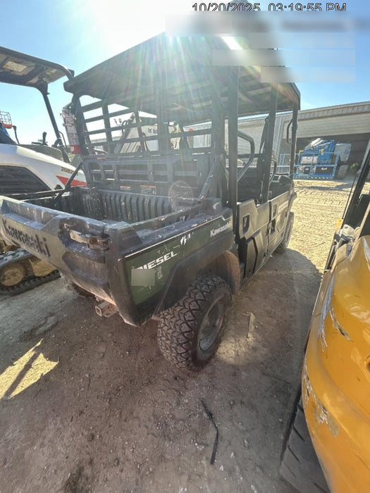 2018 Kawasaki Mule PRO-DXT Kawasaki Mule 4x4 Diesel UTV w/Hard Top, Windshield, Beacon, Backup Alarm, ES Keypad/Hardware Installed
