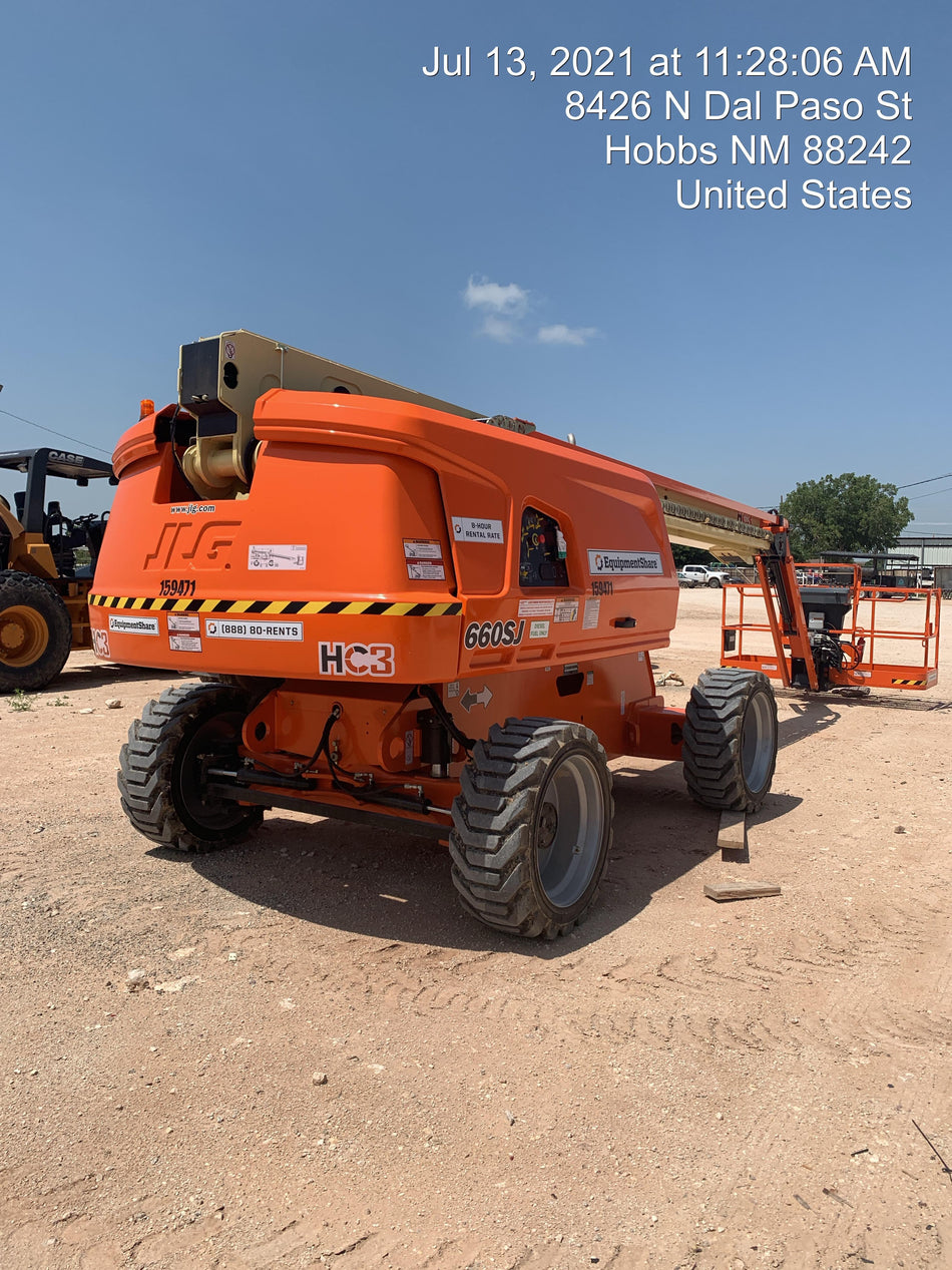 2021 JLG 660SJ HC3