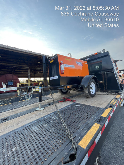 2022 Lincoln Electric LE400 Kubota V1505, Trlr, Cable Rack, Light Kit, ES Decals, T3