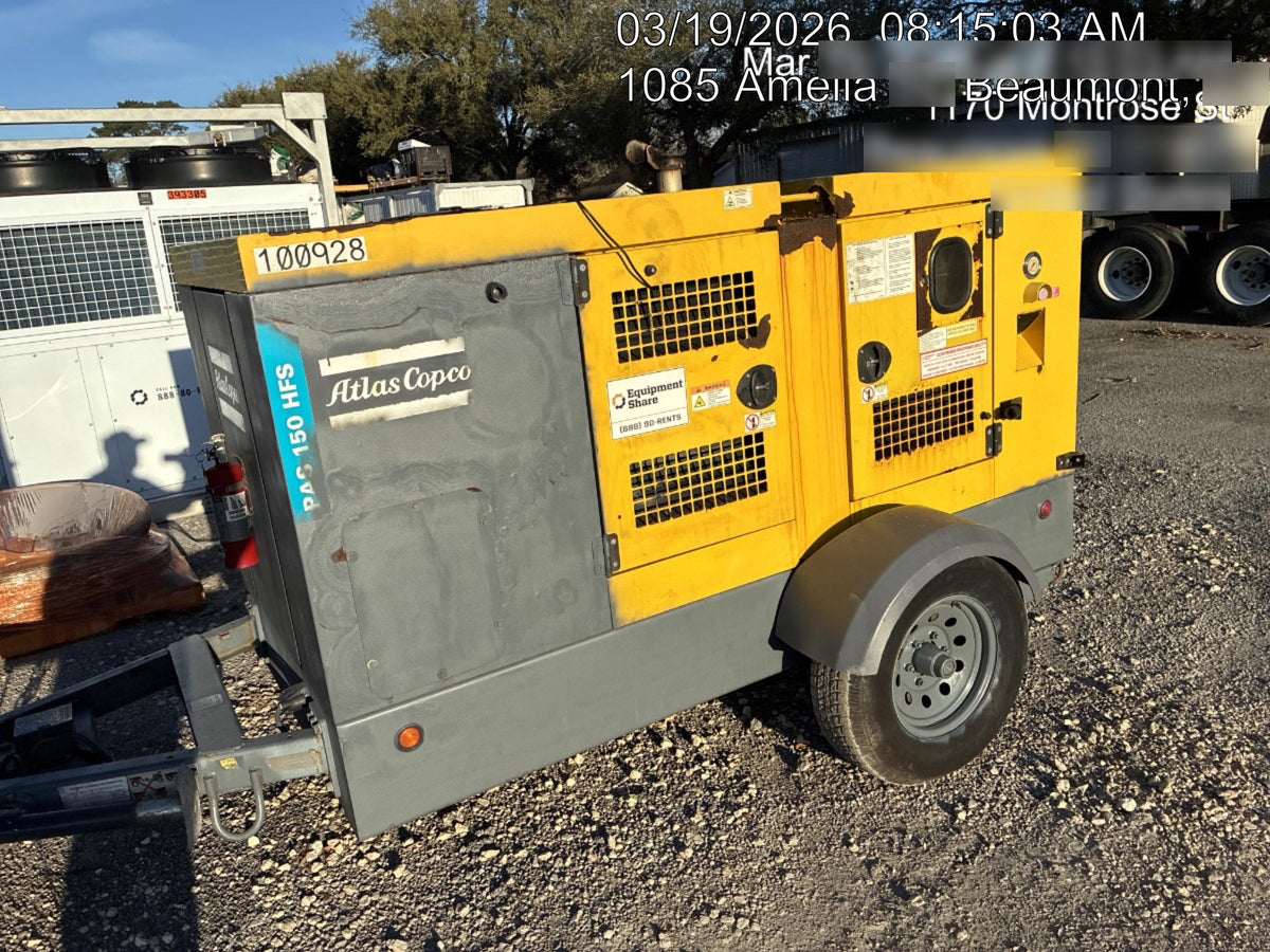 2020 ATLAS COPCO PAS 150 HF CS Enclosed