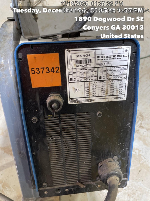 2025 MILLER ELECTRIC CST-282