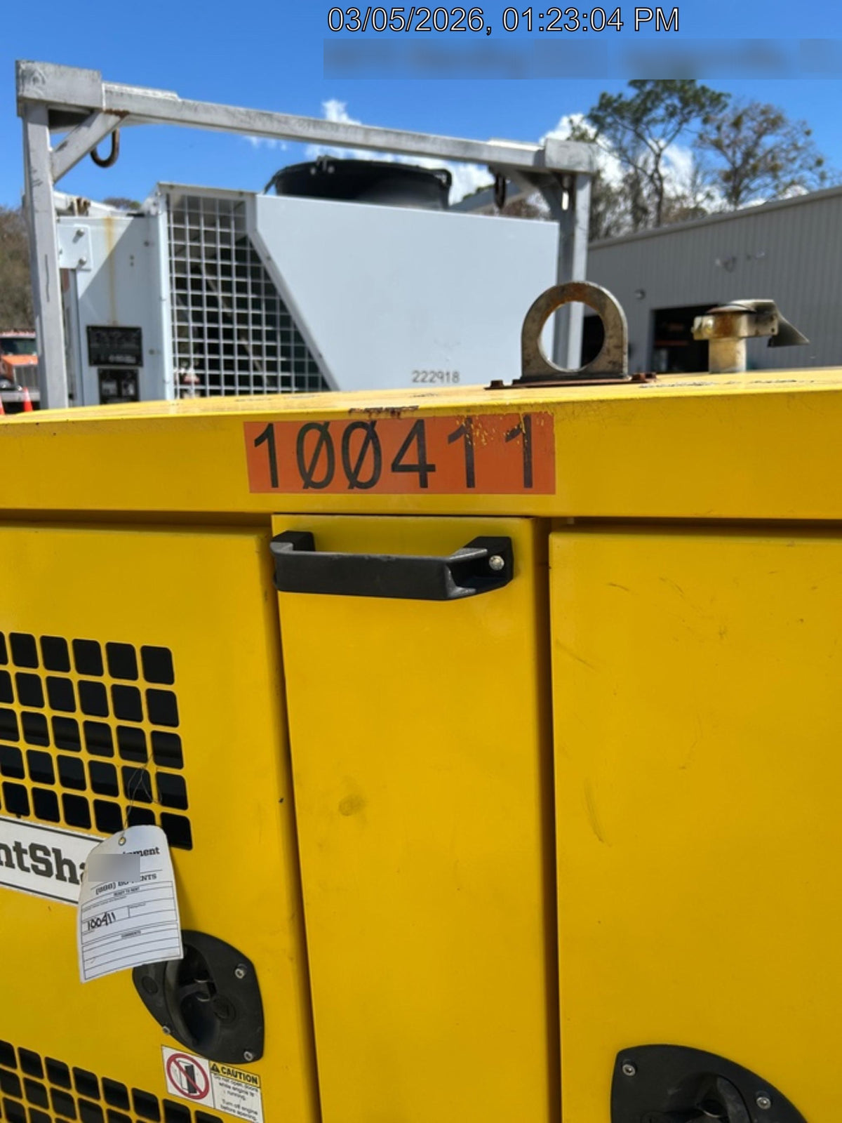 2020 ATLAS COPCO PAS 100 HF CS Enclosed