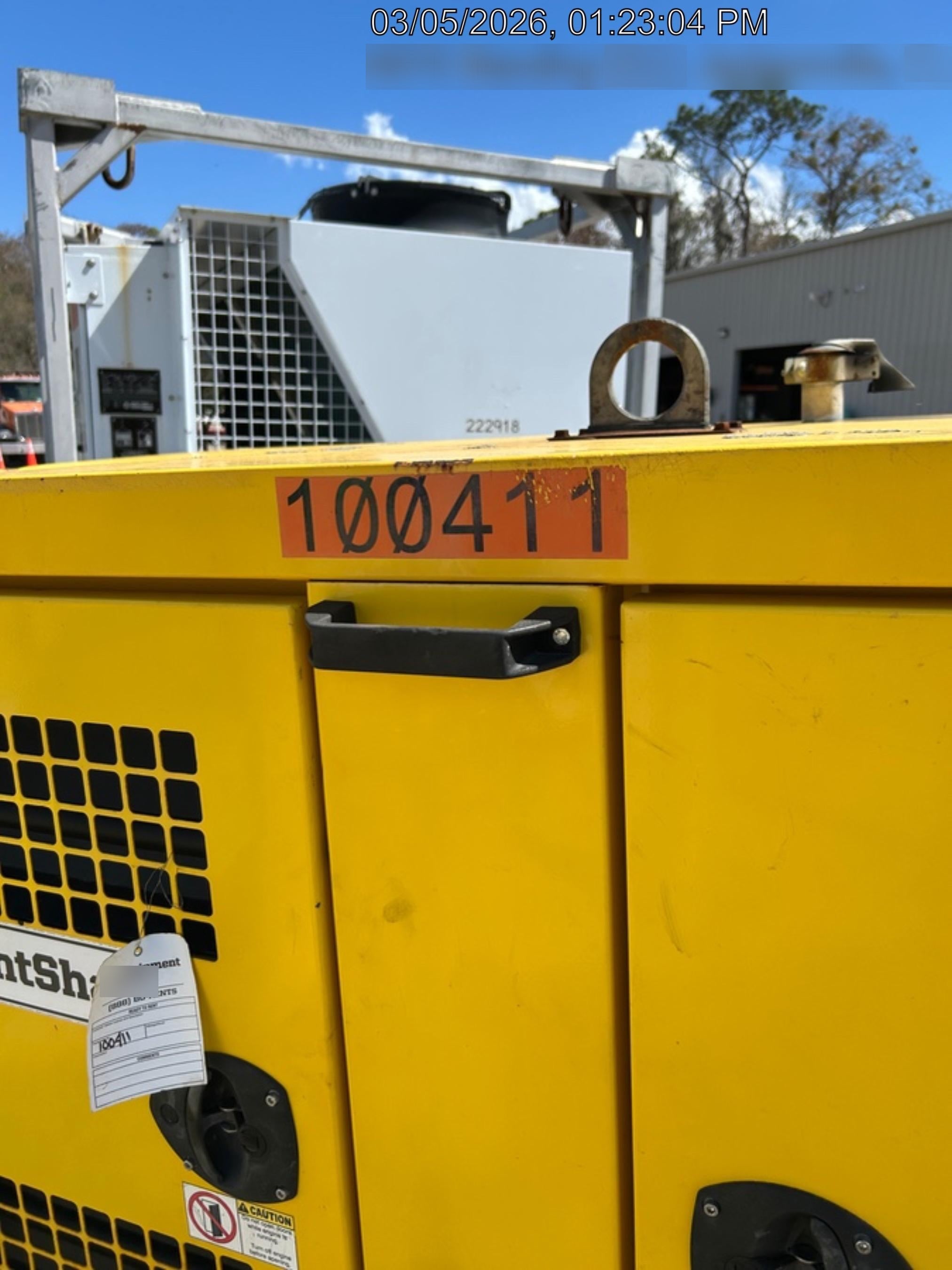 2020 ATLAS COPCO PAS 100 HF CS Enclosed