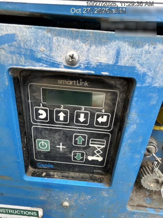 2020 Genie GS-1930 Solid Non Marking Tires, Beacon, Folding rails with half height swing gate